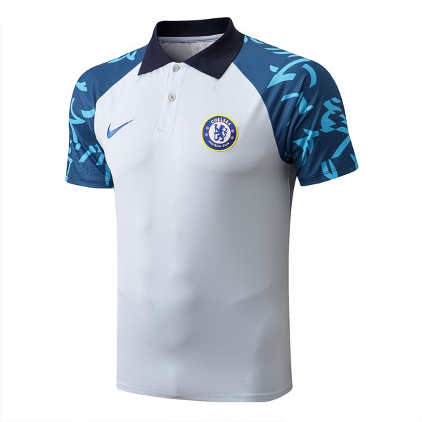 Polo Chelsea 2022-2023 Weiß